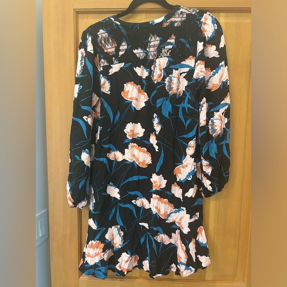 Maeve by Anthropologie Ragonda Tunic Floral Long Sleeve Dress. Size 4 - Picture 4 of 14